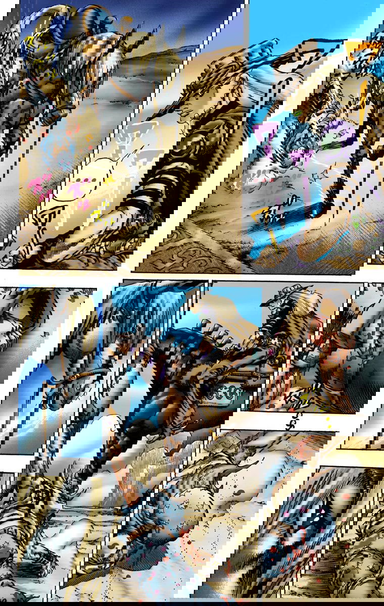 Манга Невероятные Приключения ДжоДжо Часть 7: Steel Ball Run (Цветная версия) - Глава 4 Страница 20