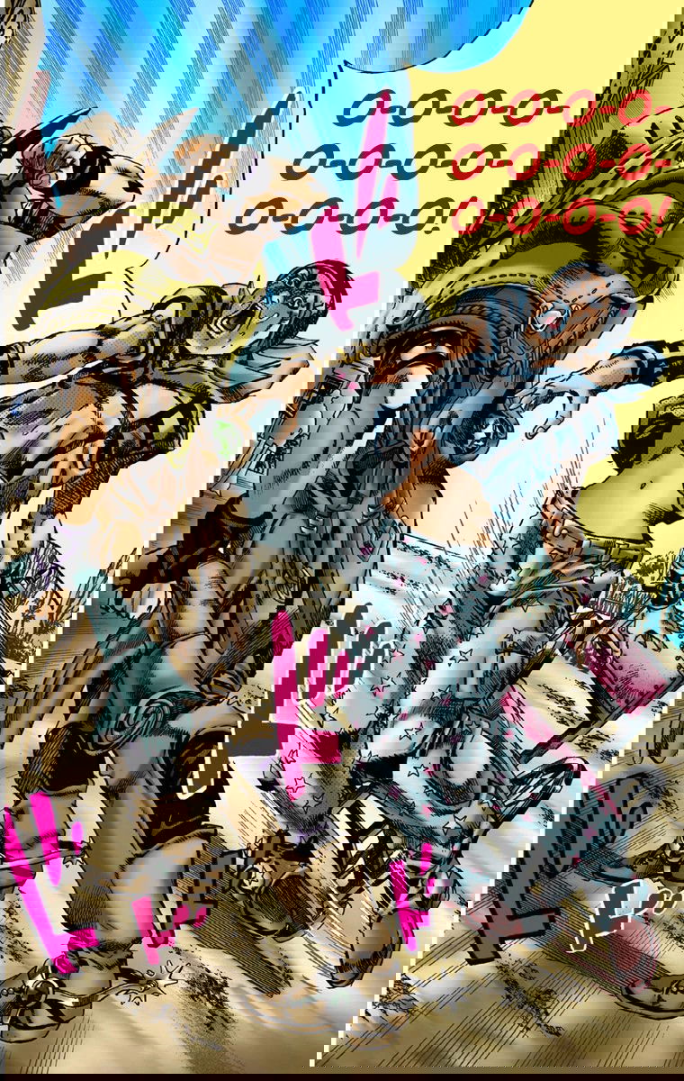 Манга Невероятные Приключения ДжоДжо Часть 7: Steel Ball Run (Цветная версия) - Глава 3 Страница 18