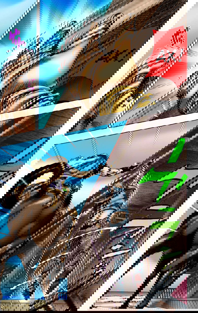 Манга Невероятные Приключения ДжоДжо Часть 7: Steel Ball Run (Цветная версия) - Глава 3 Страница 28