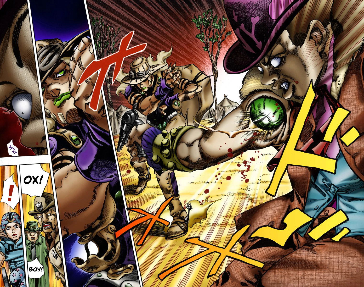 Манга Невероятные Приключения ДжоДжо Часть 7: Steel Ball Run (Цветная версия) - Глава 2 Страница 19