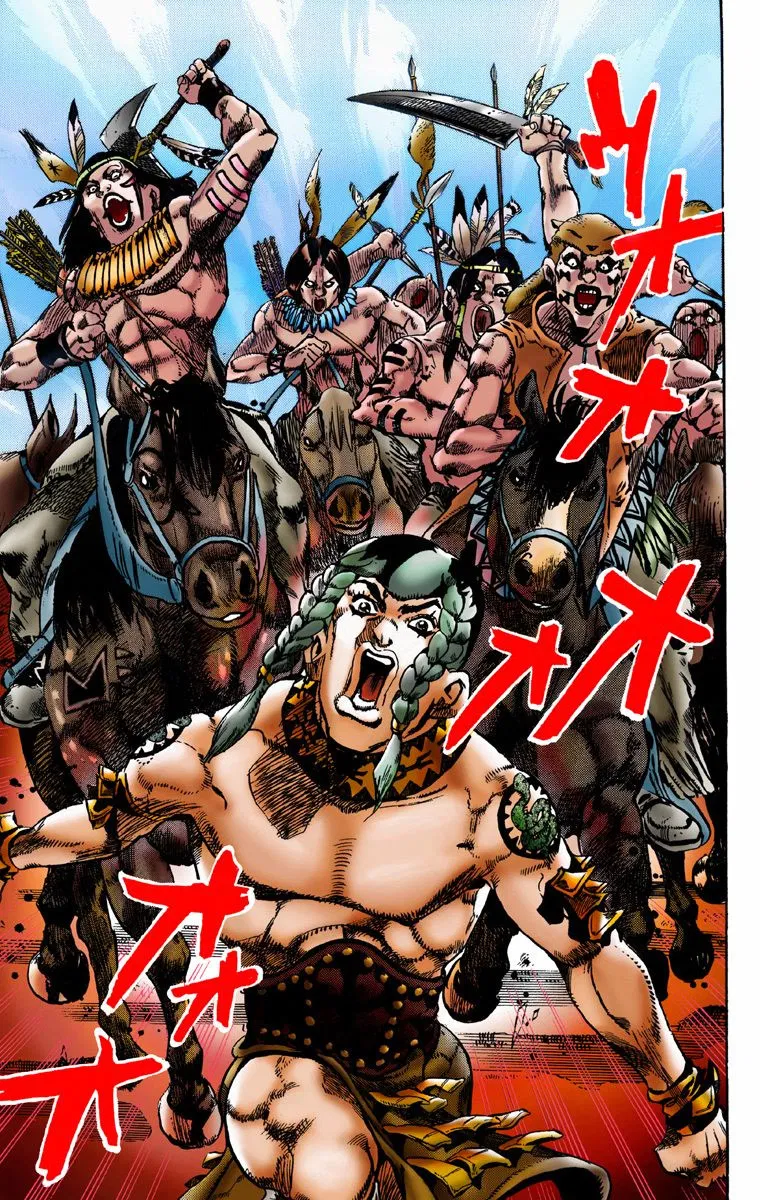 Манга Невероятные Приключения ДжоДжо Часть 7: Steel Ball Run (Цветная версия) - Глава 1 Страница 5