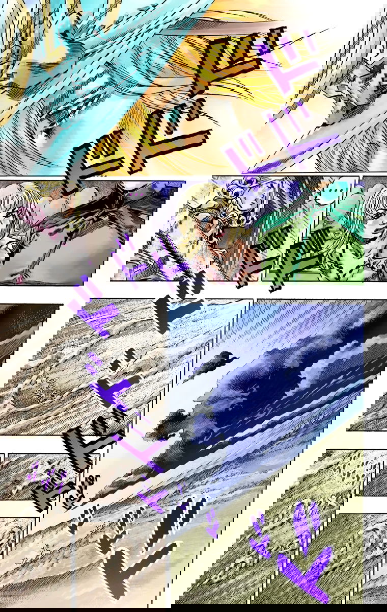 Манга Невероятные Приключения ДжоДжо Часть 7: Steel Ball Run (Цветная версия) - Глава 40 Страница 15
