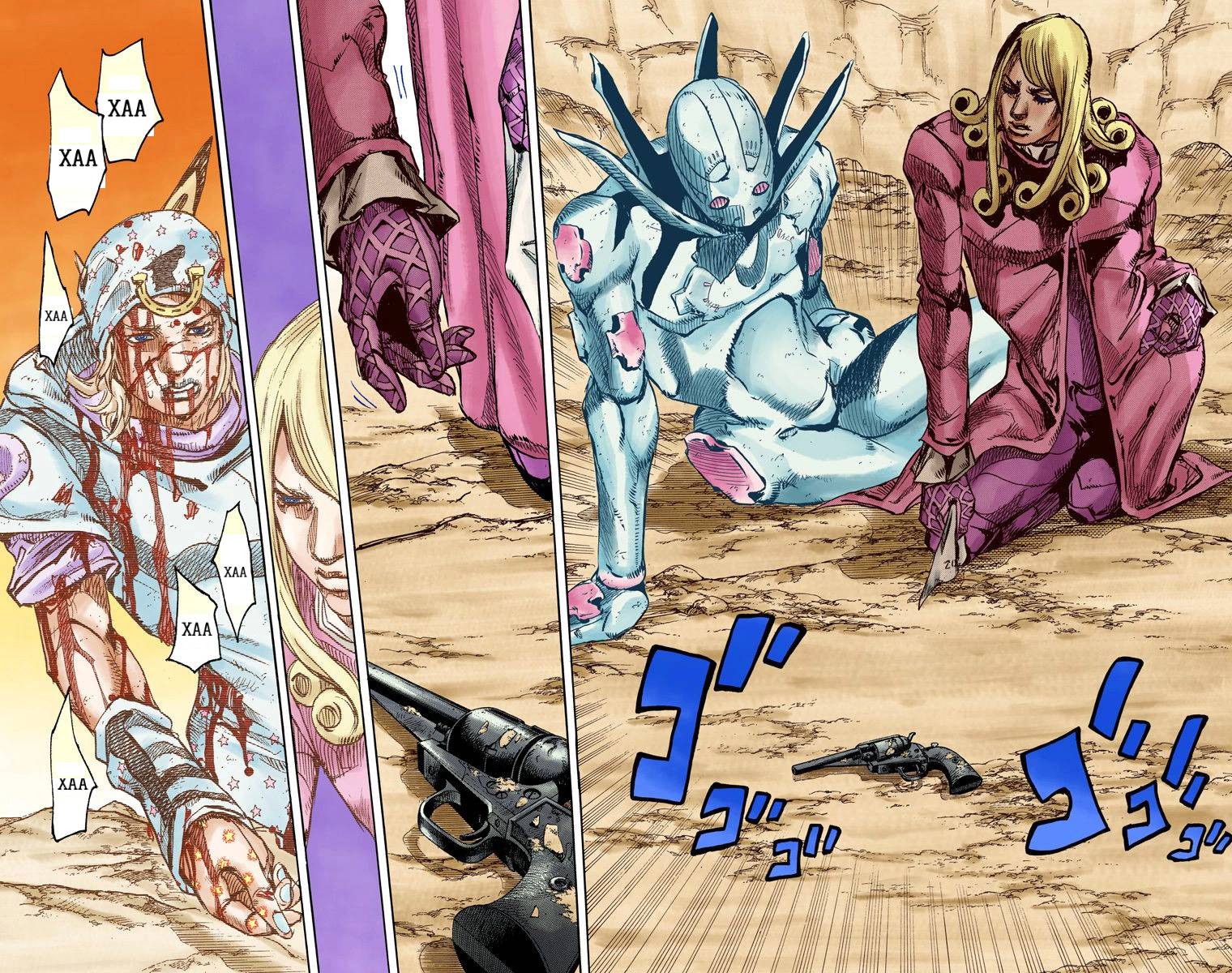 Манга Невероятные Приключения ДжоДжо Часть 7: Steel Ball Run (Цветная версия) - Глава 89 Страница 11