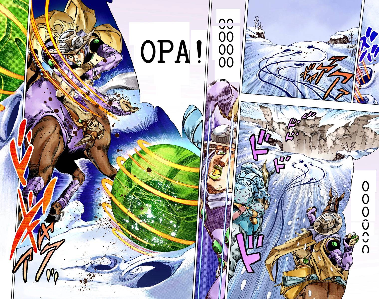 Манга Невероятные Приключения ДжоДжо Часть 7: Steel Ball Run (Цветная версия) - Глава 52 Страница 92