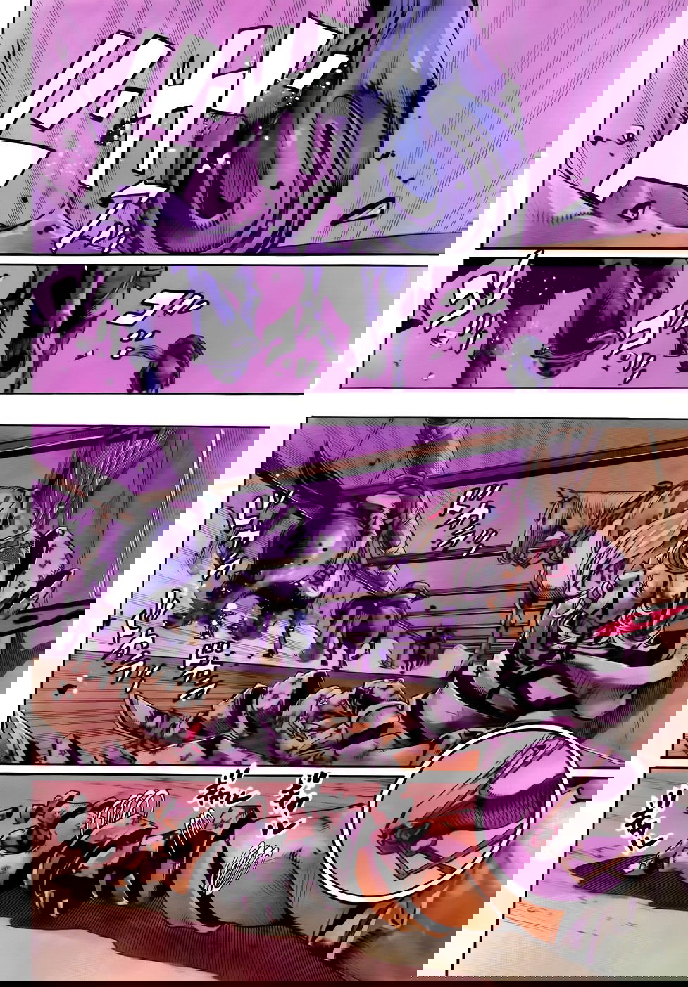 Манга Невероятные Приключения ДжоДжо Часть 7: Steel Ball Run (Цветная версия) - Глава 95 Страница 4