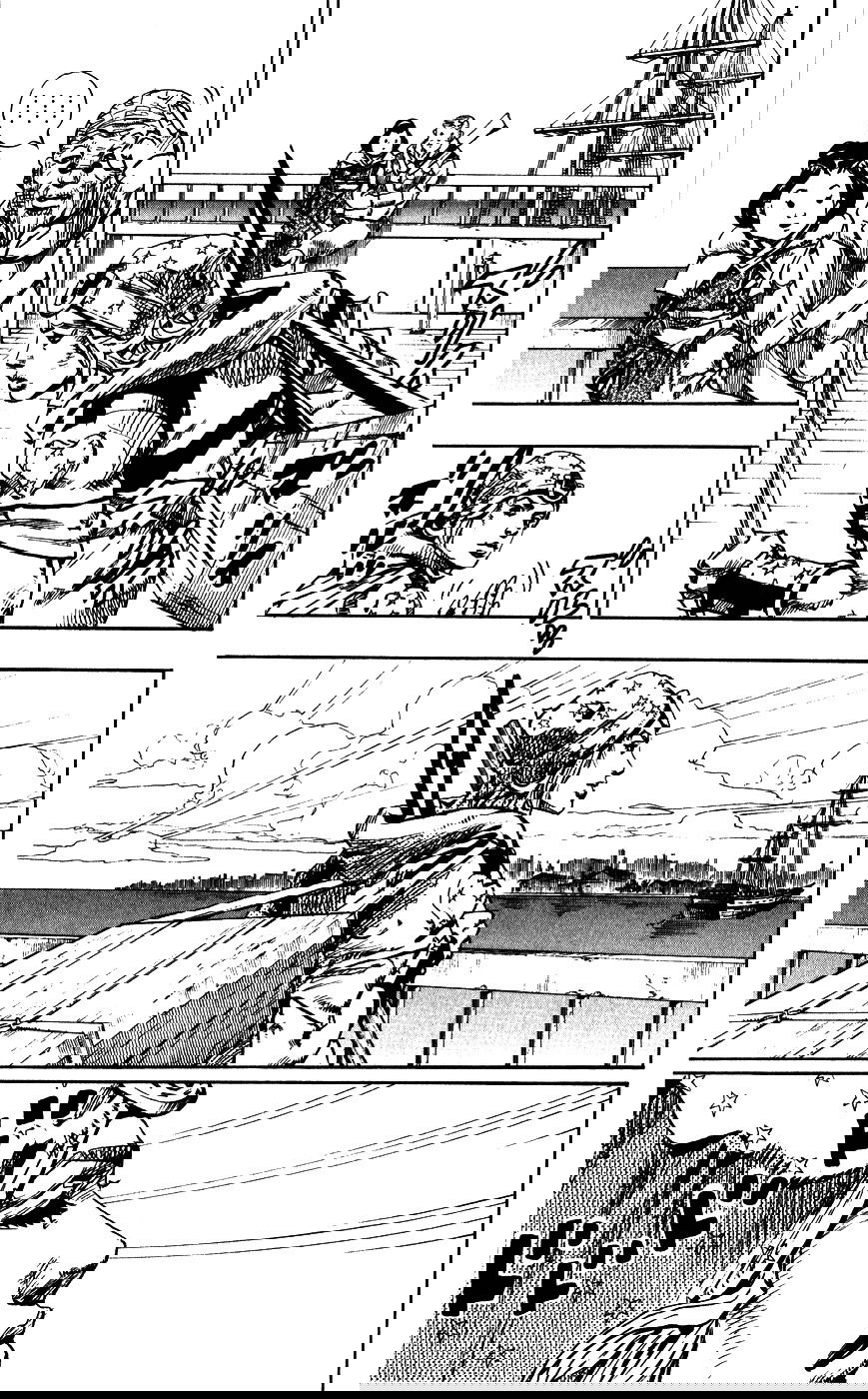 Манга Невероятные Приключения ДжоДжо Часть 7: Steel Ball Run (Цветная версия) - Глава 95 Страница 37