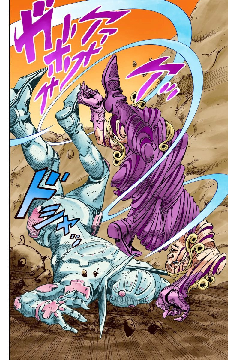 Манга Невероятные Приключения ДжоДжо Часть 7: Steel Ball Run (Цветная версия) - Глава 86 Страница 27