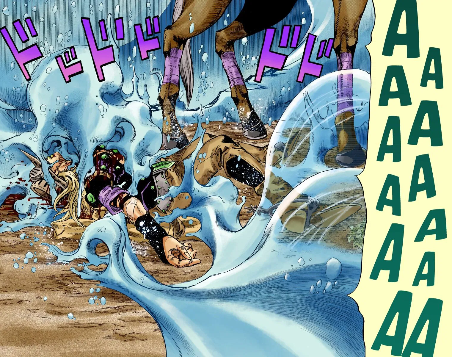 Манга Невероятные Приключения ДжоДжо Часть 7: Steel Ball Run (Цветная версия) - Глава 84 Страница 31