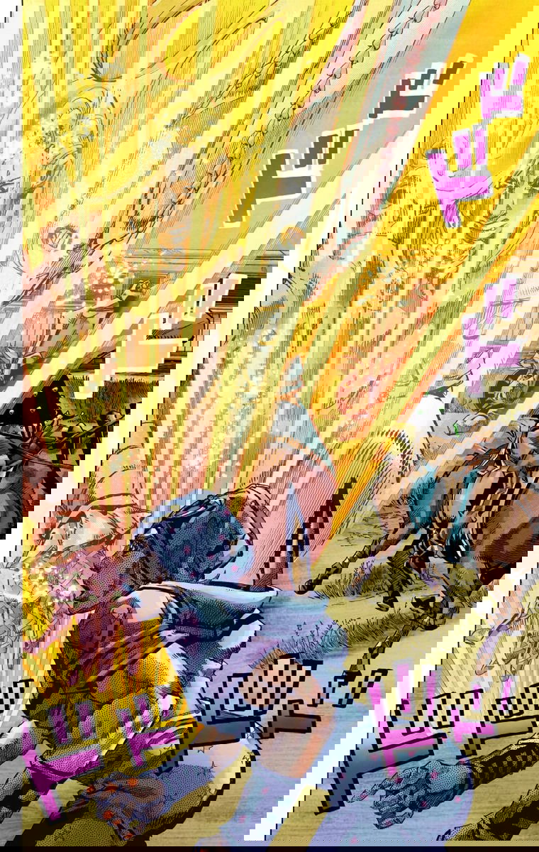 Манга Невероятные Приключения ДжоДжо Часть 7: Steel Ball Run (Цветная версия) - Глава 79 Страница 19