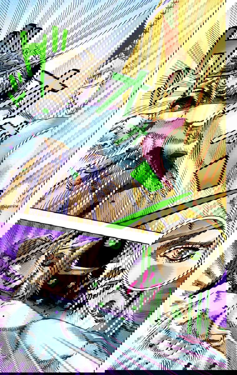 Манга Невероятные Приключения ДжоДжо Часть 7: Steel Ball Run (Цветная версия) - Глава 79 Страница 17