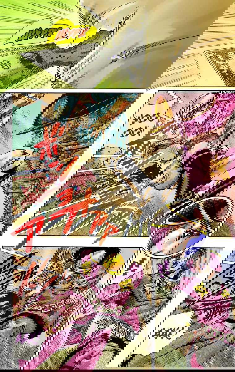 Манга Невероятные Приключения ДжоДжо Часть 7: Steel Ball Run (Цветная версия) - Глава 74 Страница 29