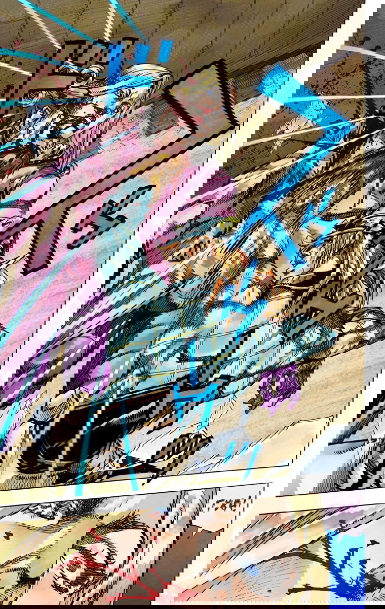 Манга Невероятные Приключения ДжоДжо Часть 7: Steel Ball Run (Цветная версия) - Глава 75 Страница 38
