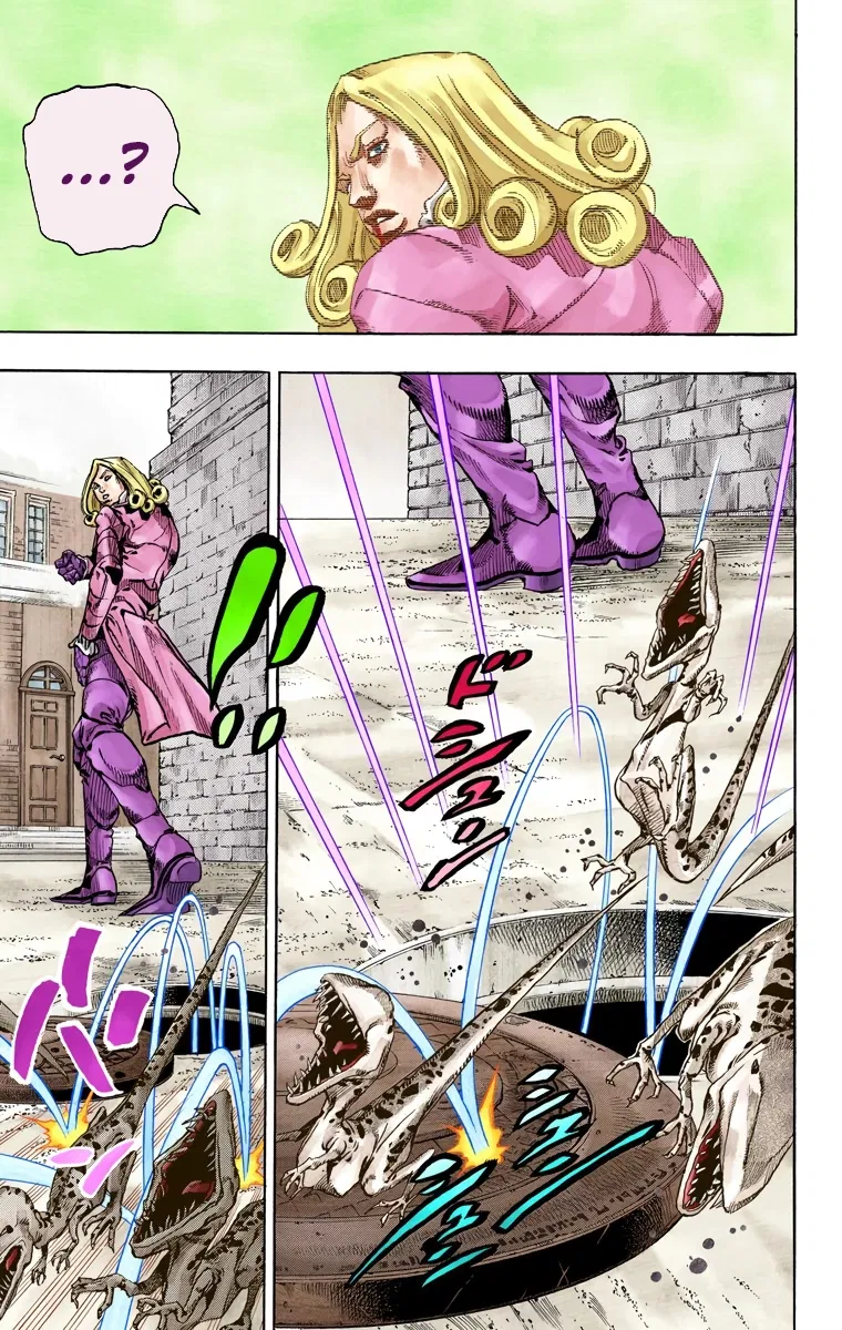 Манга Невероятные Приключения ДжоДжо Часть 7: Steel Ball Run (Цветная версия) - Глава 70 Страница 8