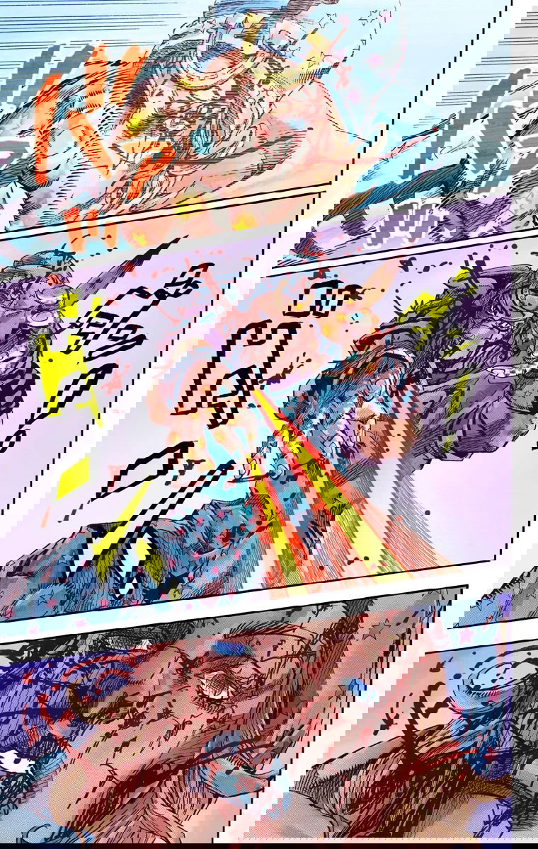 Манга Невероятные Приключения ДжоДжо Часть 7: Steel Ball Run (Цветная версия) - Глава 65 Страница 10