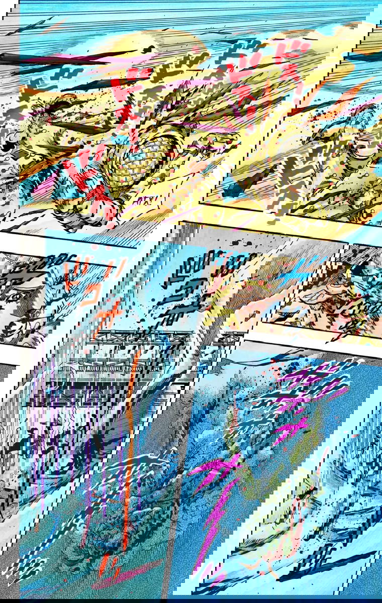 Манга Невероятные Приключения ДжоДжо Часть 7: Steel Ball Run (Цветная версия) - Глава 62 Страница 38