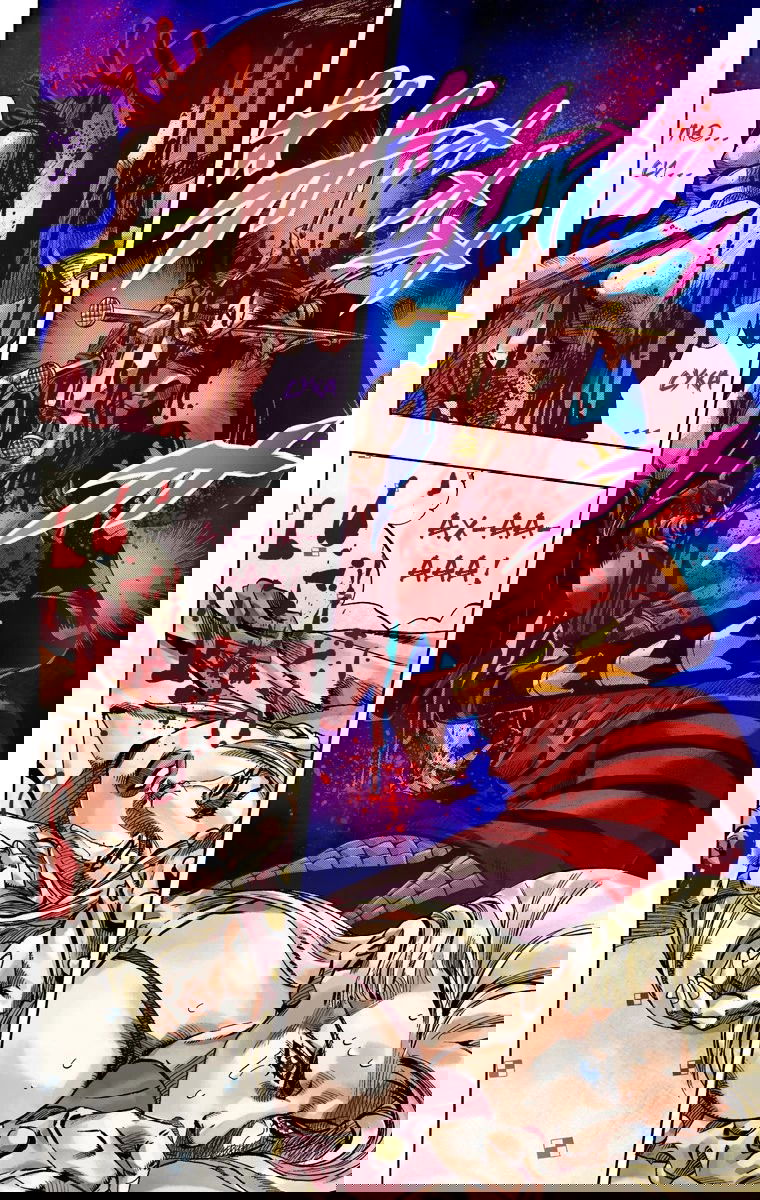 Манга Невероятные Приключения ДжоДжо Часть 7: Steel Ball Run (Цветная версия) - Глава 50 Страница 18