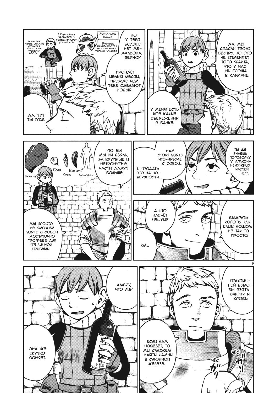 Манга Подземелье вкусностей - Глава 28 Страница 9