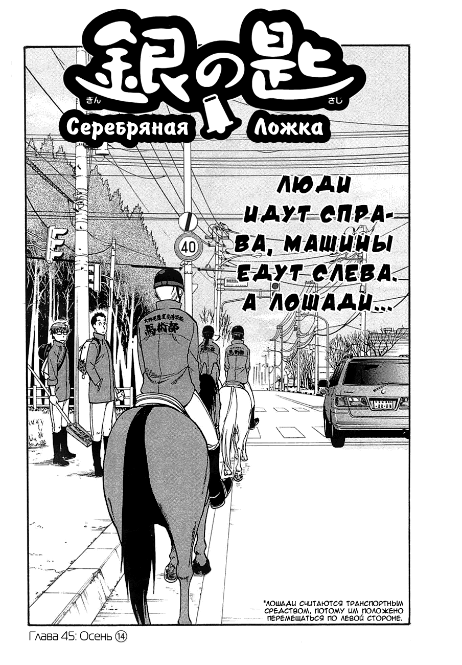 Манга Серебряная Ложка - Глава 45 Страница 10