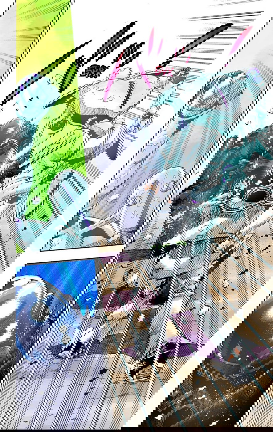 Манга Невероятные Приключения ДжоДжо Часть 8: Джоджолион (цветная версия) - Глава 15 Страница 16