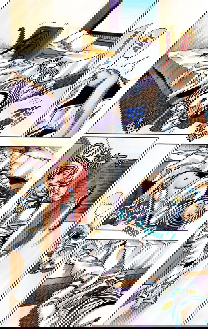 Манга Невероятные Приключения ДжоДжо Часть 8: Джоджолион (цветная версия) - Глава 11 Страница 4