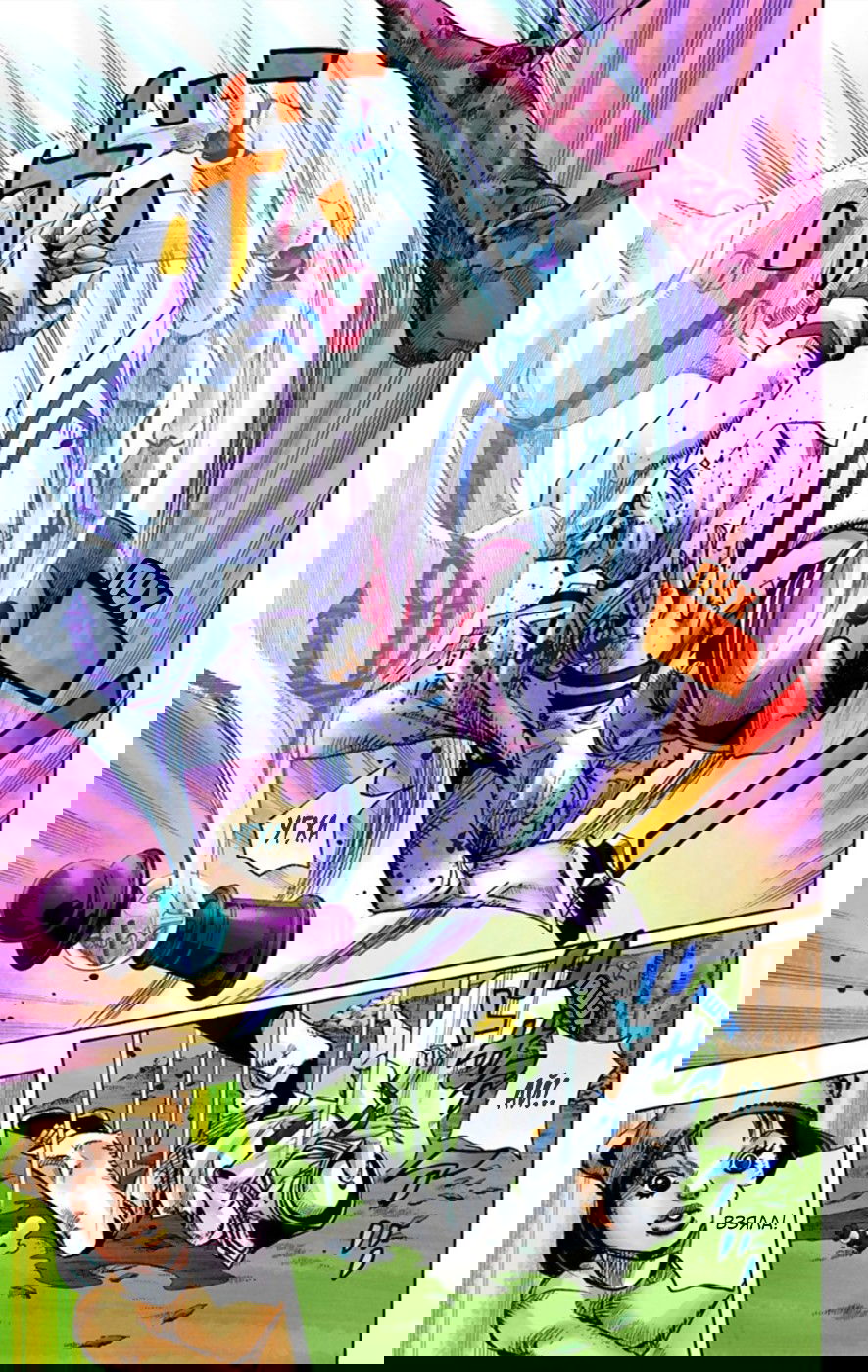 Манга Невероятные Приключения ДжоДжо Часть 8: Джоджолион (цветная версия) - Глава 10 Страница 23