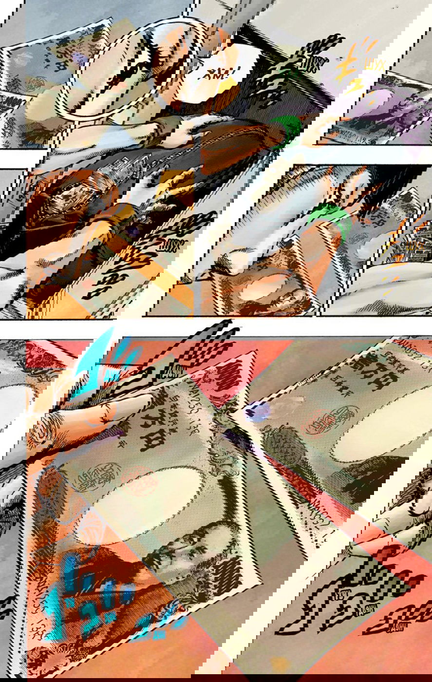 Манга Невероятные Приключения ДжоДжо Часть 8: Джоджолион (цветная версия) - Глава 57 Страница 12