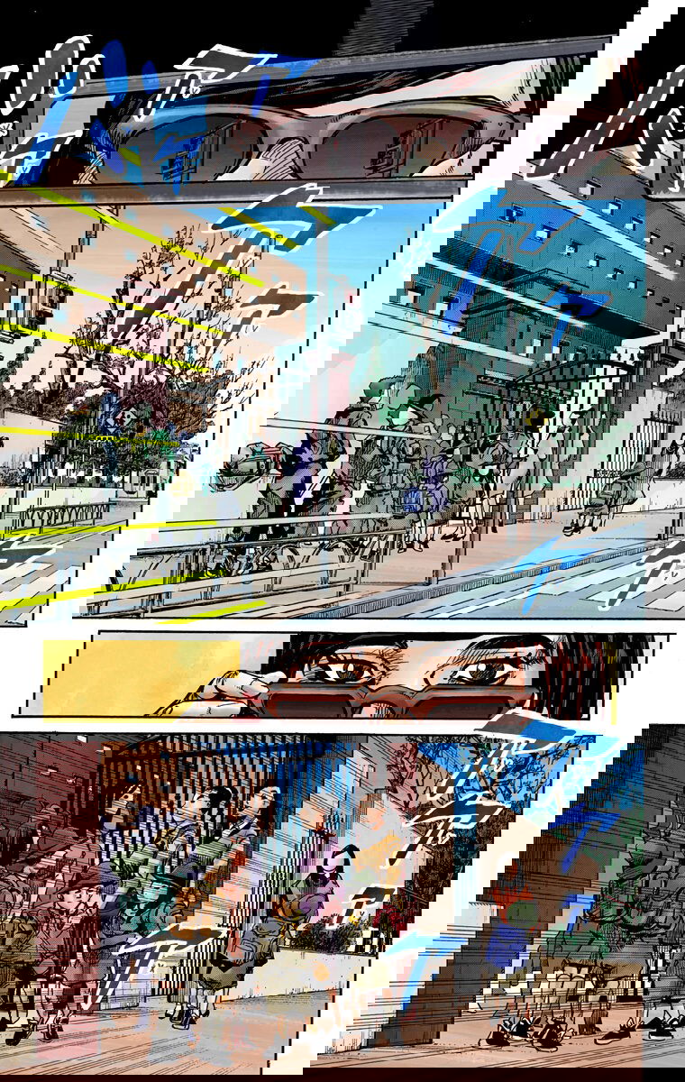 Манга Невероятные Приключения ДжоДжо Часть 8: Джоджолион (цветная версия) - Глава 83 Страница 33