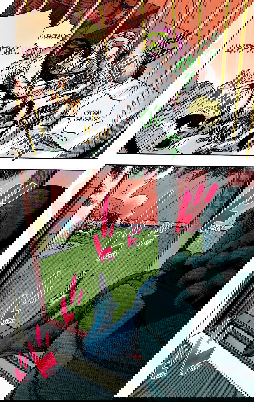 Манга Невероятные Приключения ДжоДжо Часть 8: Джоджолион (цветная версия) - Глава 95 Страница 26
