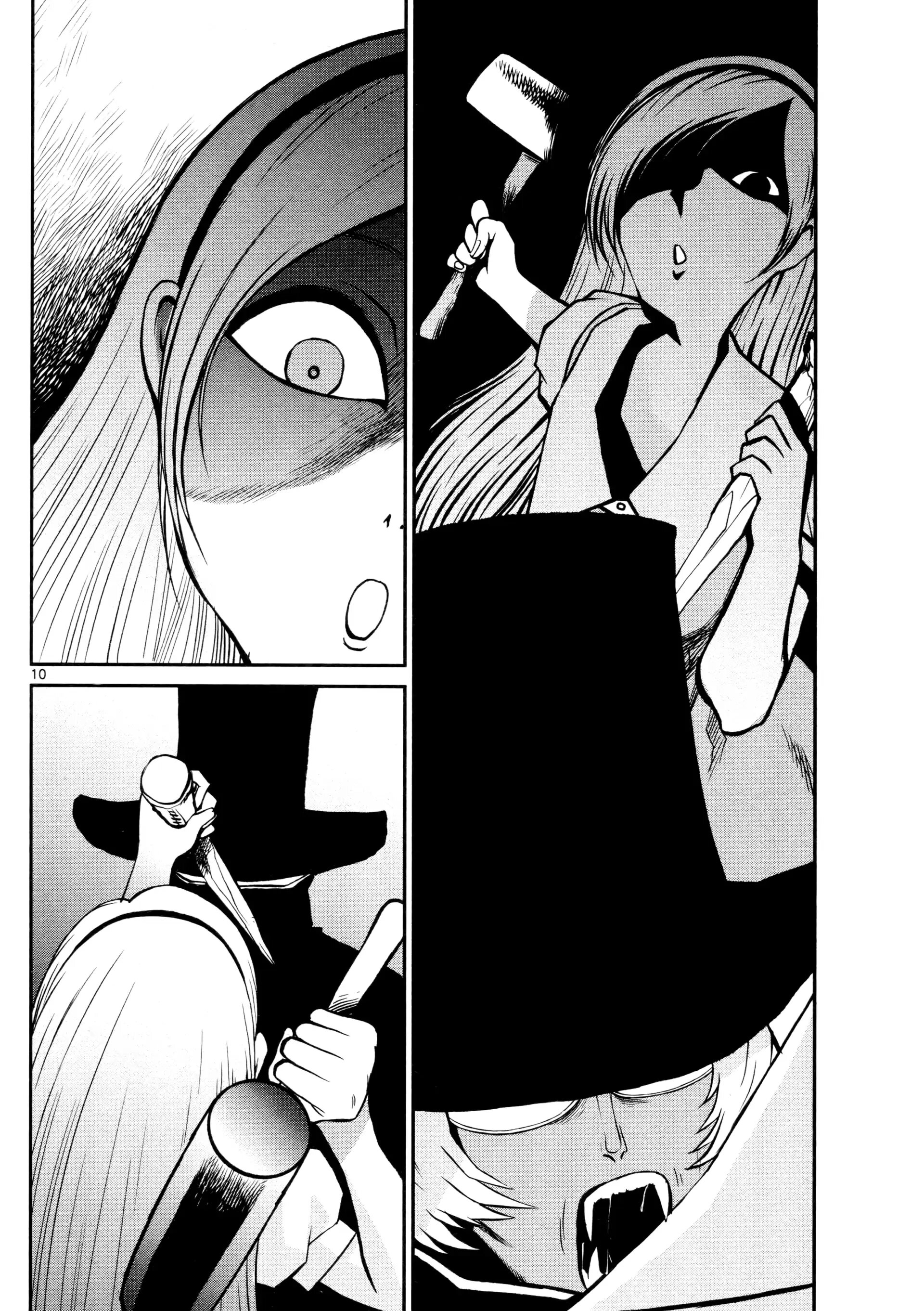 Манга Черная лагуна: Расчленяющая уборщица Сойер! Окровавленная девушка - Глава 35 Страница 12