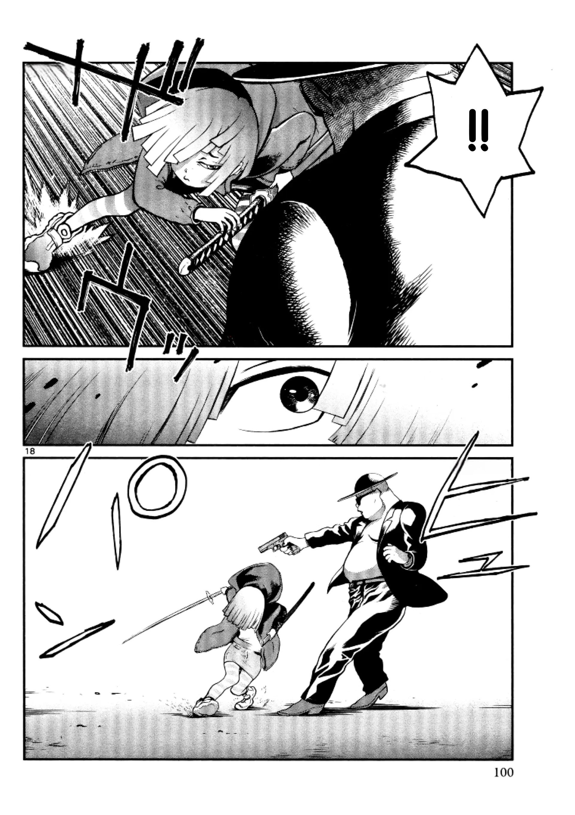 Манга Черная лагуна: Расчленяющая уборщица Сойер! Окровавленная девушка - Глава 33 Страница 19