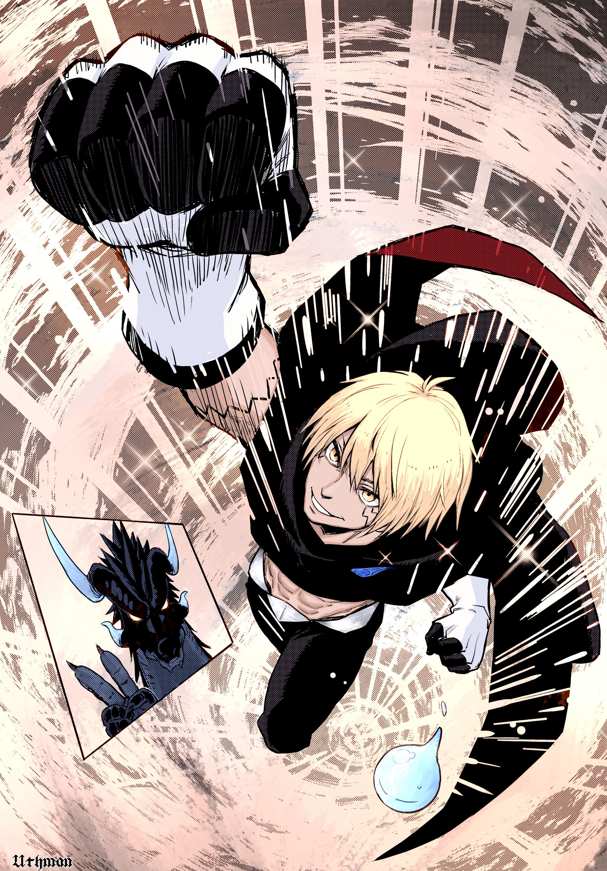 Манга О моём перерождении в слизь. Дневник слизи-попаданца. - Глава 67 Страница 19