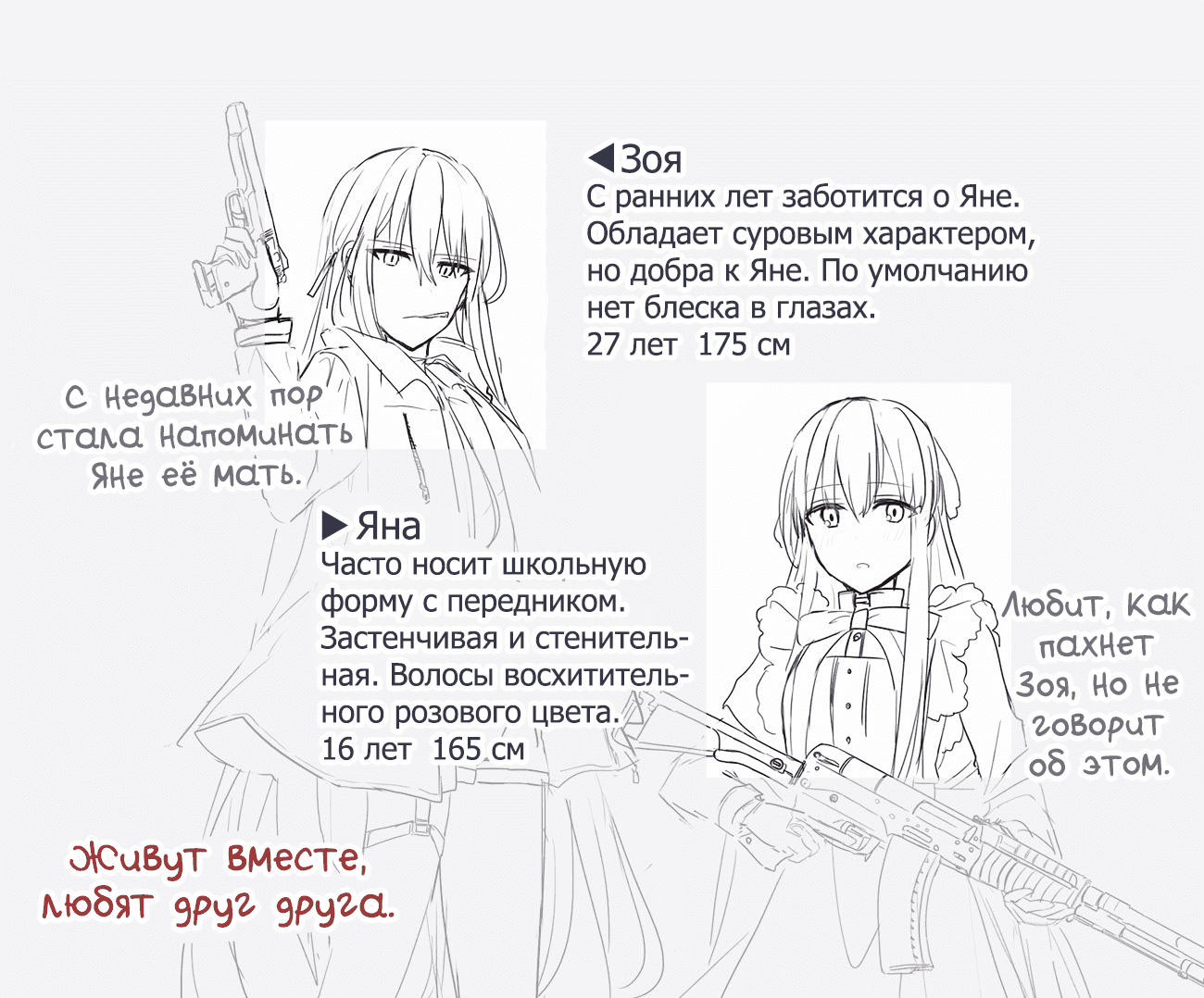 Манга Зоя и Яна - Глава 0 Страница 2