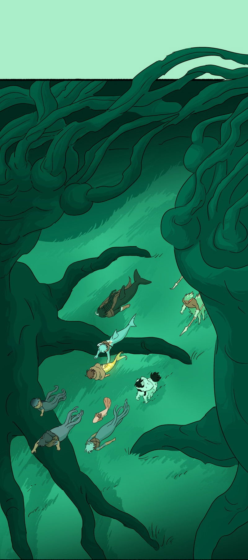 Манга Замок Пловца - Глава 191 Страница 28