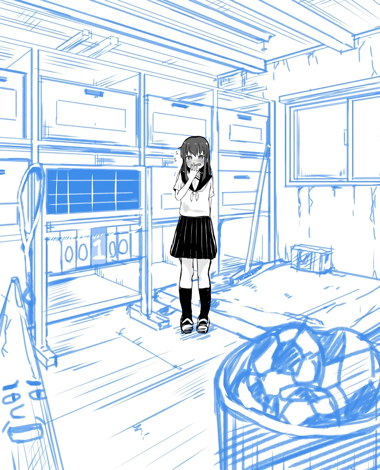 Манга История про то, как я хотел совершить суицид, но это слишком страшно, поэтому я нашел девушку-яндере, чтобы убить меня, но это не работает. - Глава 79 Страница 2