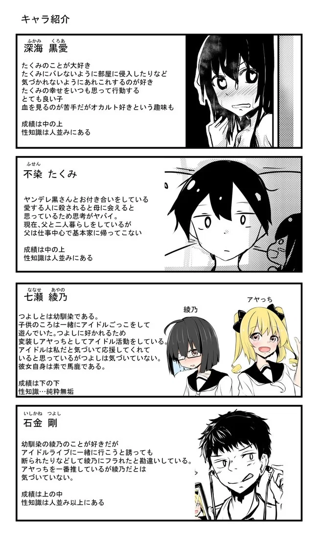 Манга История про то, как я хотел совершить суицид, но это слишком страшно, поэтому я нашел девушку-яндере, чтобы убить меня, но это не работает. - Глава 71 Страница 4