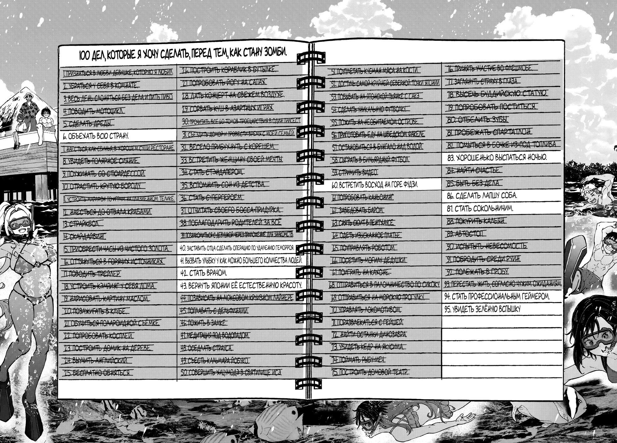 Манга Зомбиапокалипсис и список из 100 дел, что я выполню перед смертью - Глава 2 Страница 31