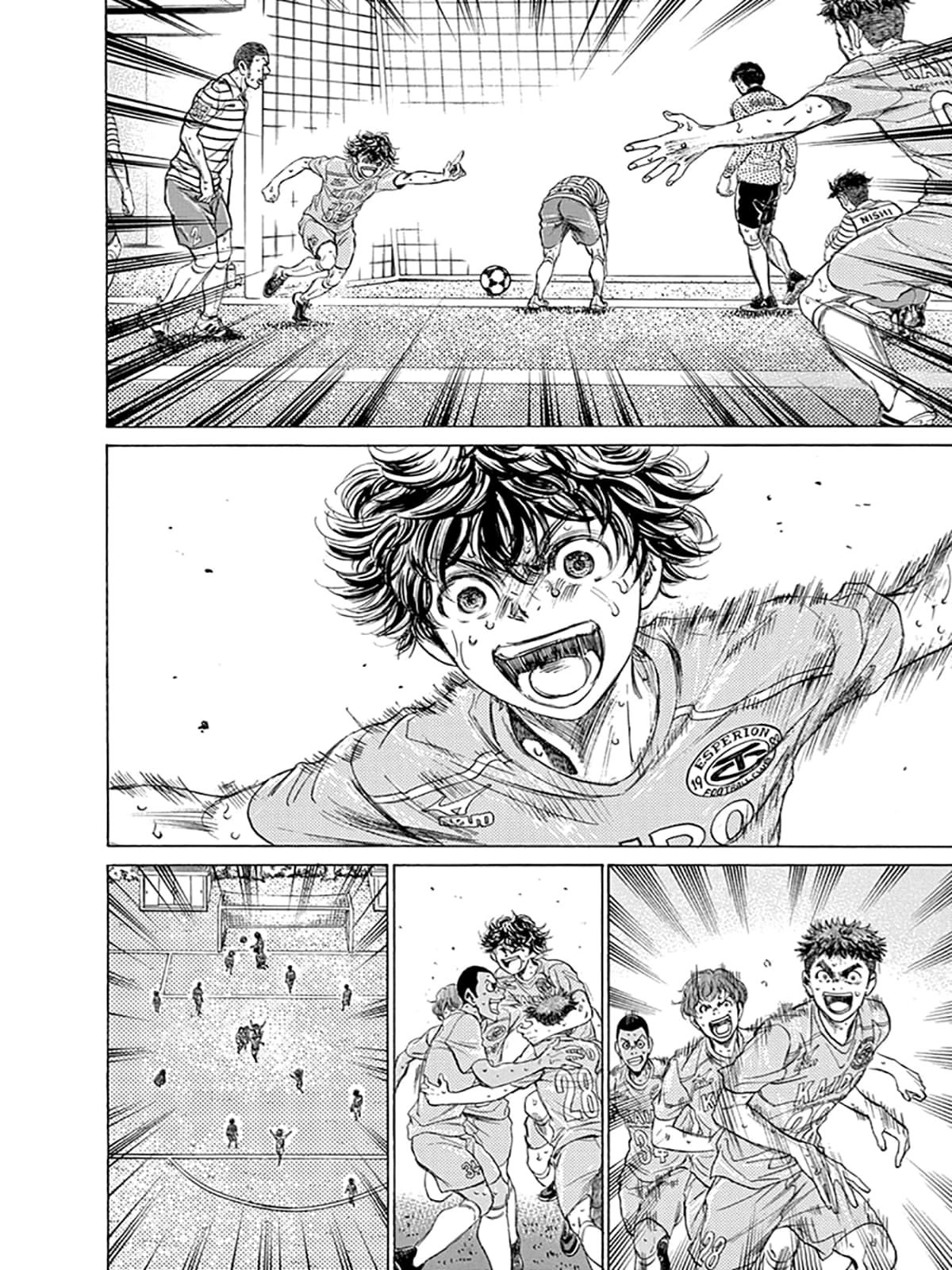 Манга Ао Аши - Глава 114 Страница 3