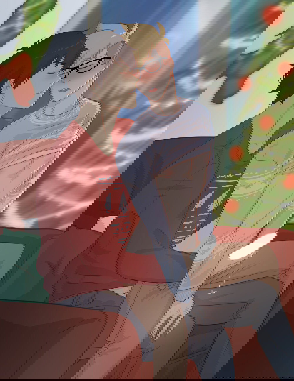 Манга Взгляд на мне - Глава 13.5 Страница 6