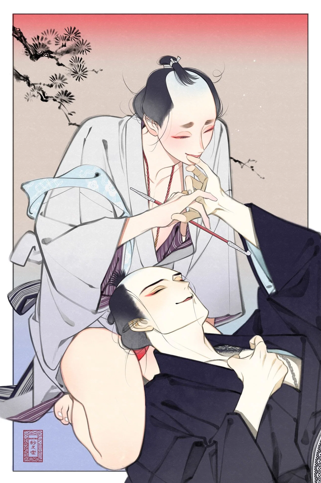 Манга Момо и Мандзи - Глава 28.6 Страница 44