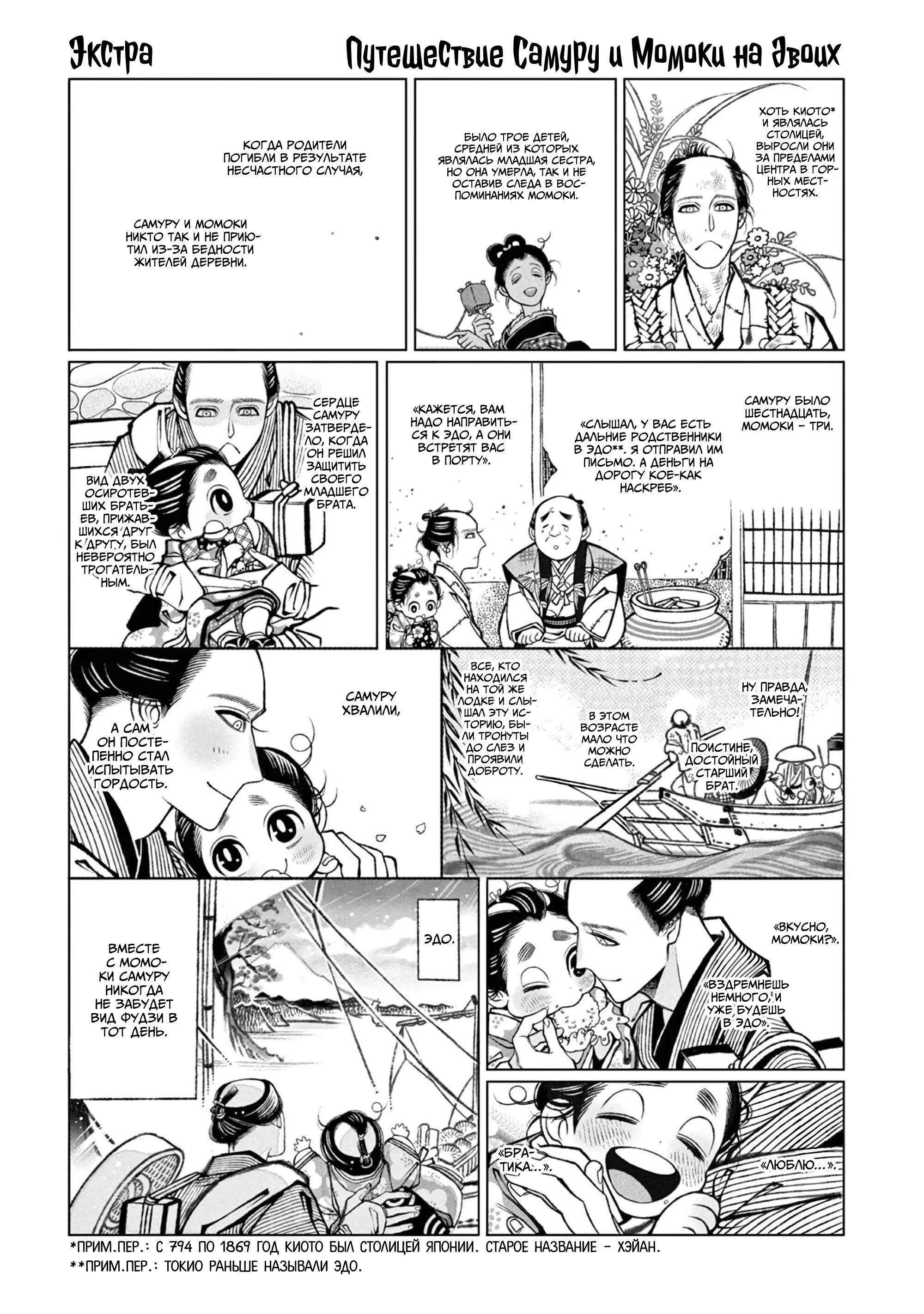 Манга Момо и Мандзи - Глава 28.6 Страница 2