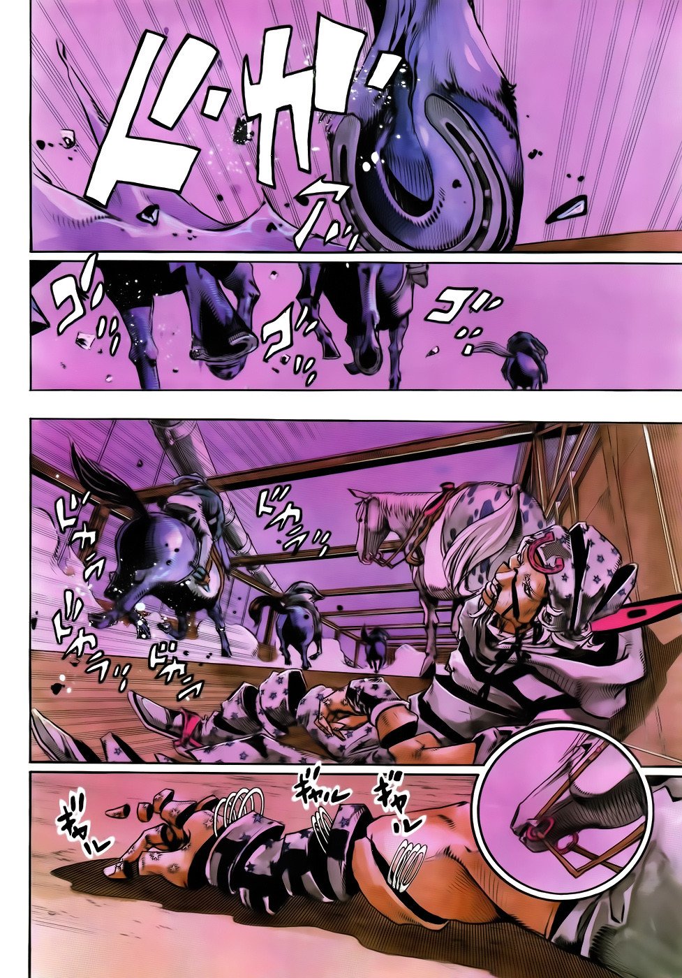 Манга Невероятные Приключения ДжоДжо Часть 7: Steel Ball Run - Глава 95 Страница 4