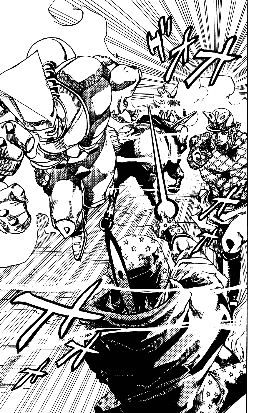 Манга Невероятные Приключения ДжоДжо Часть 7: Steel Ball Run - Глава 94 Страница 6
