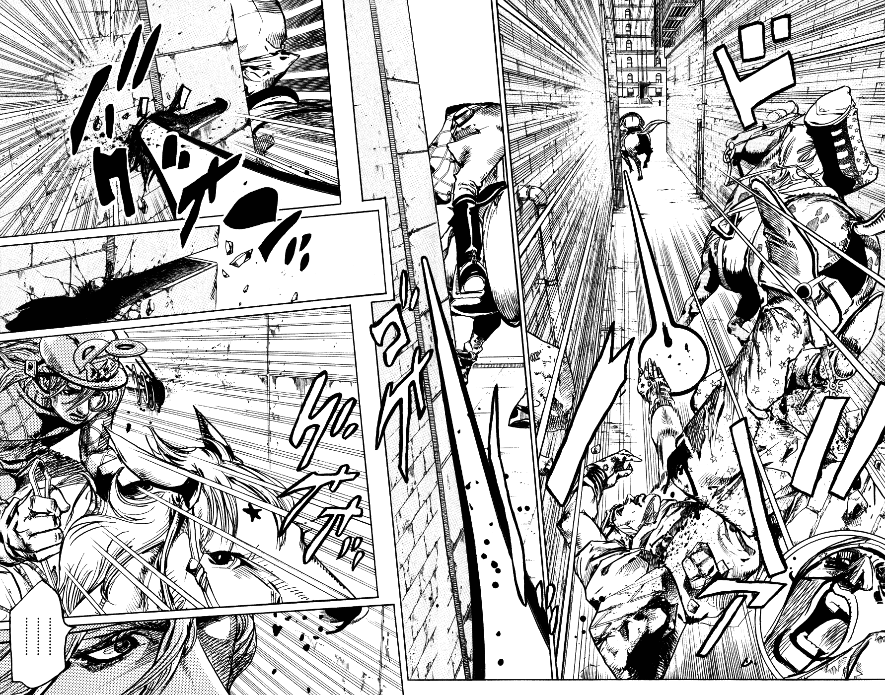 Манга Невероятные Приключения ДжоДжо Часть 7: Steel Ball Run - Глава 92 Страница 8