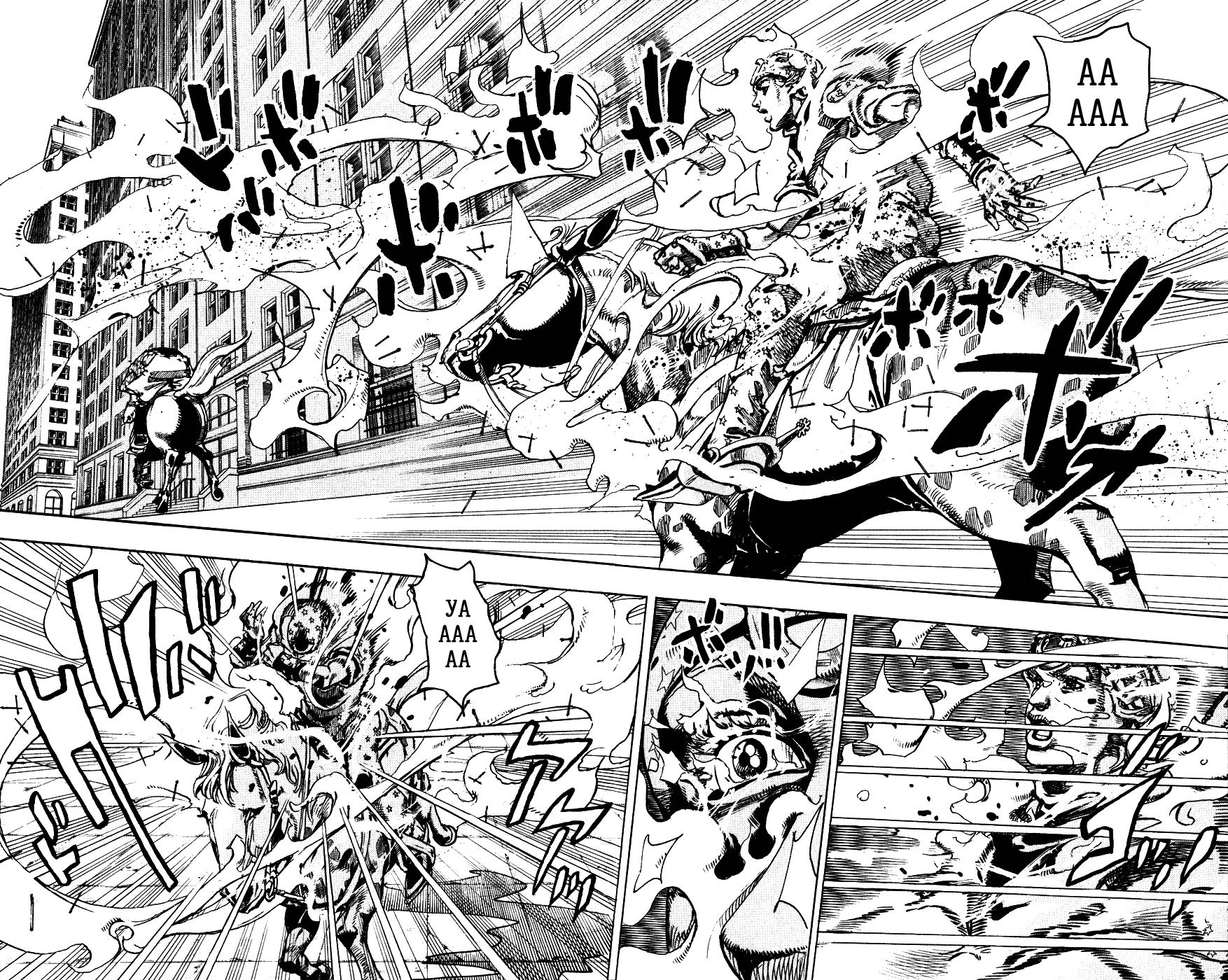 Манга Невероятные Приключения ДжоДжо Часть 7: Steel Ball Run - Глава 92 Страница 27