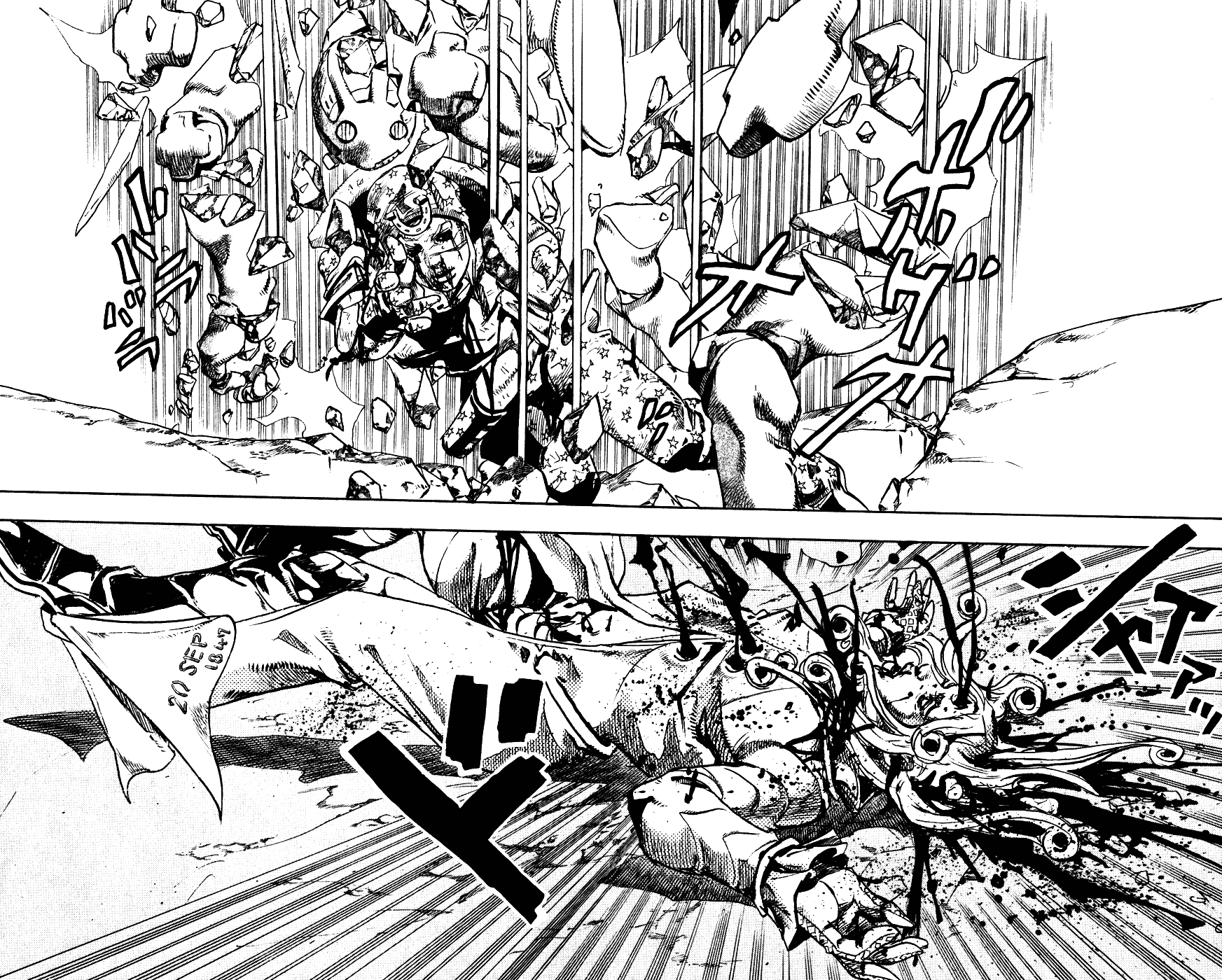 Манга Невероятные Приключения ДжоДжо Часть 7: Steel Ball Run - Глава 89 Страница 32