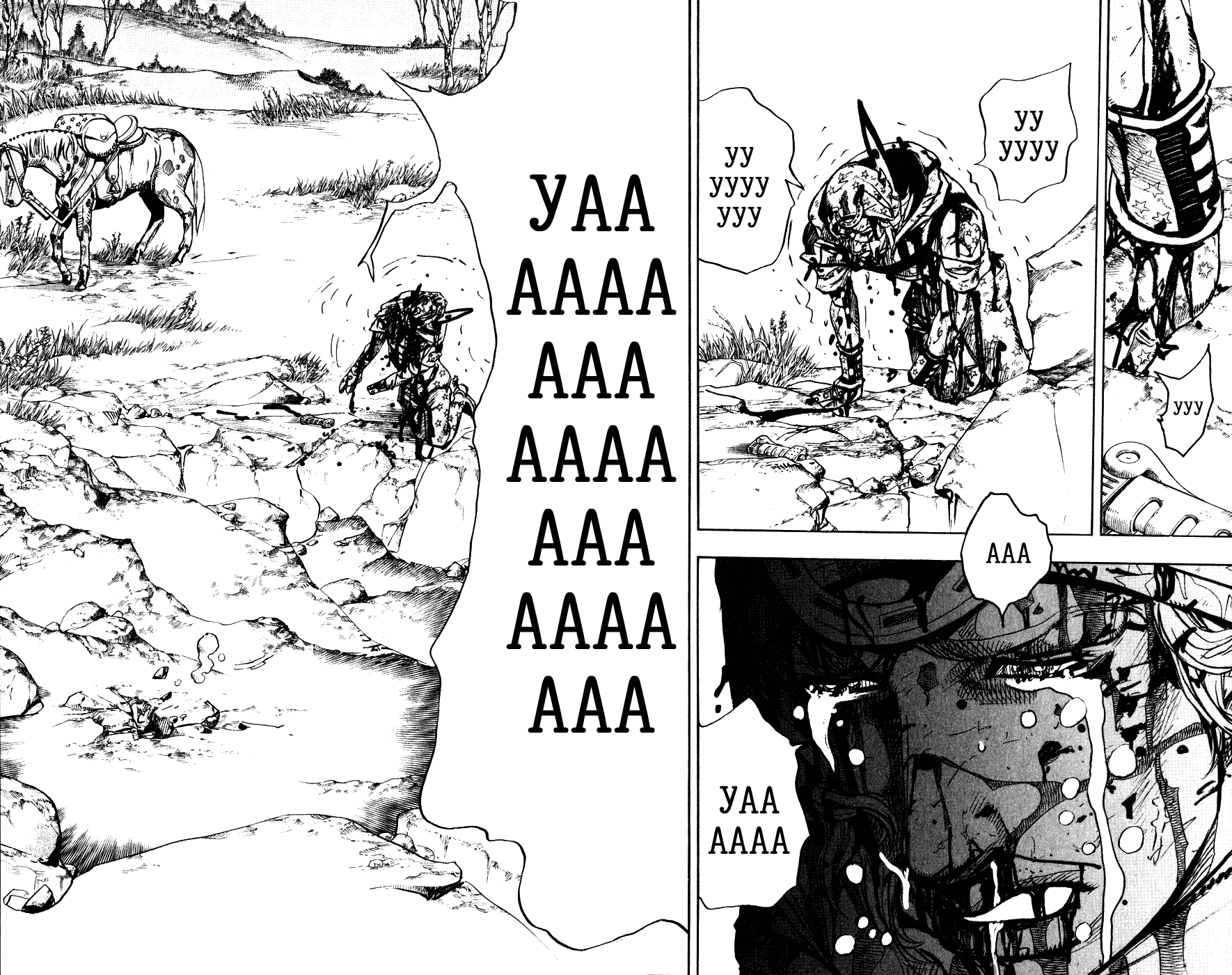 Манга Невероятные Приключения ДжоДжо Часть 7: Steel Ball Run - Глава 89 Страница 35