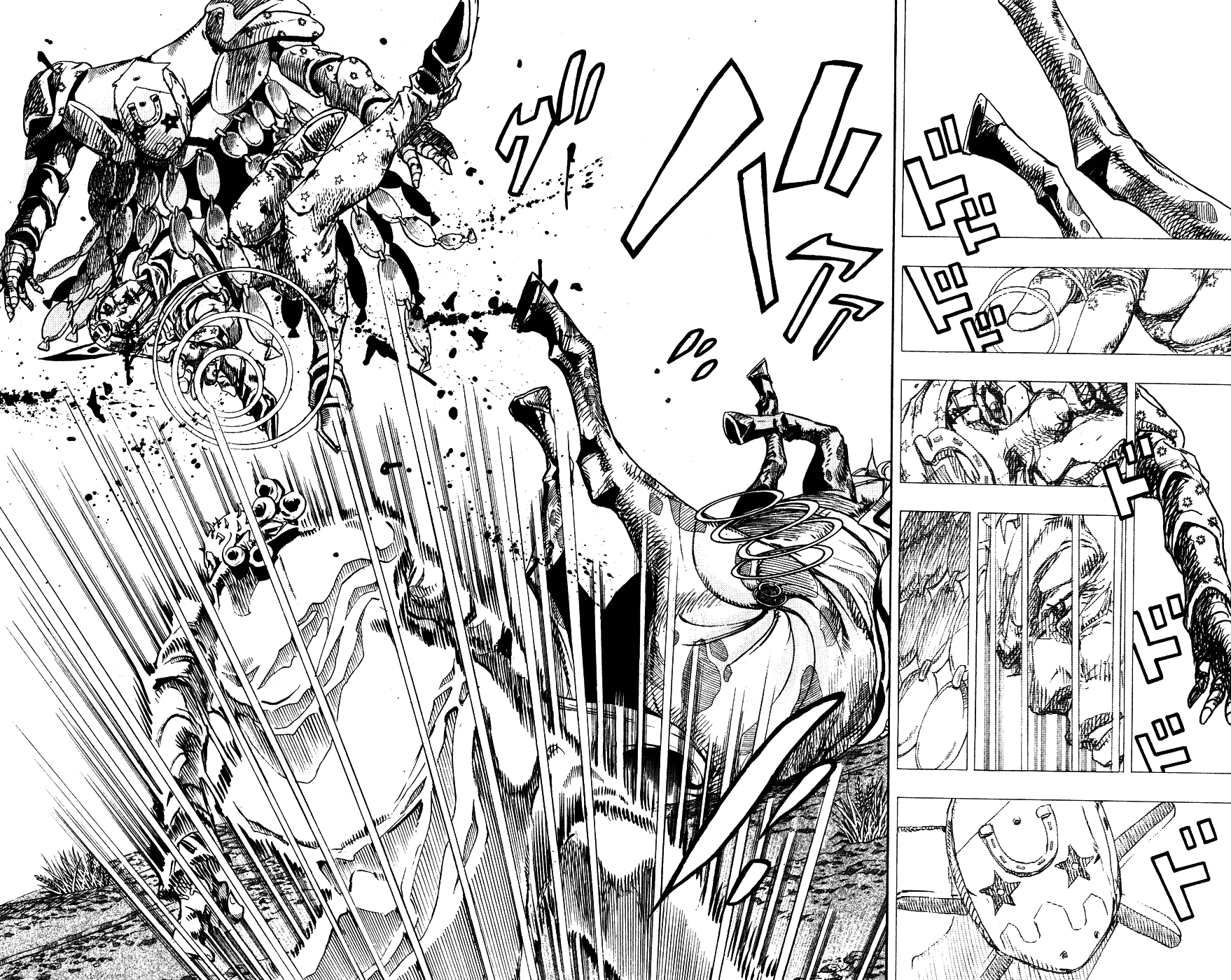 Манга Невероятные Приключения ДжоДжо Часть 7: Steel Ball Run - Глава 86 Страница 3