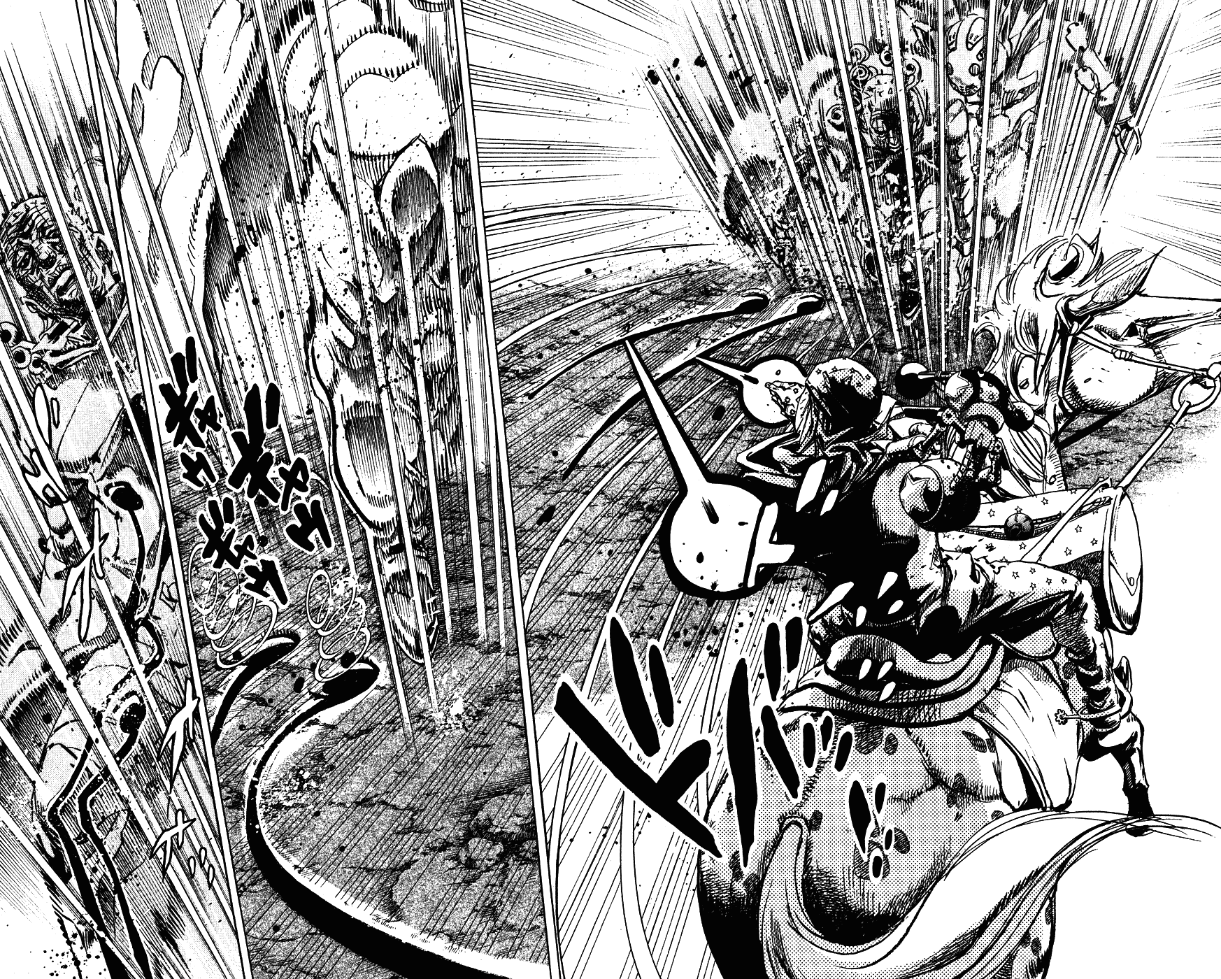 Манга Невероятные Приключения ДжоДжо Часть 7: Steel Ball Run - Глава 85 Страница 15