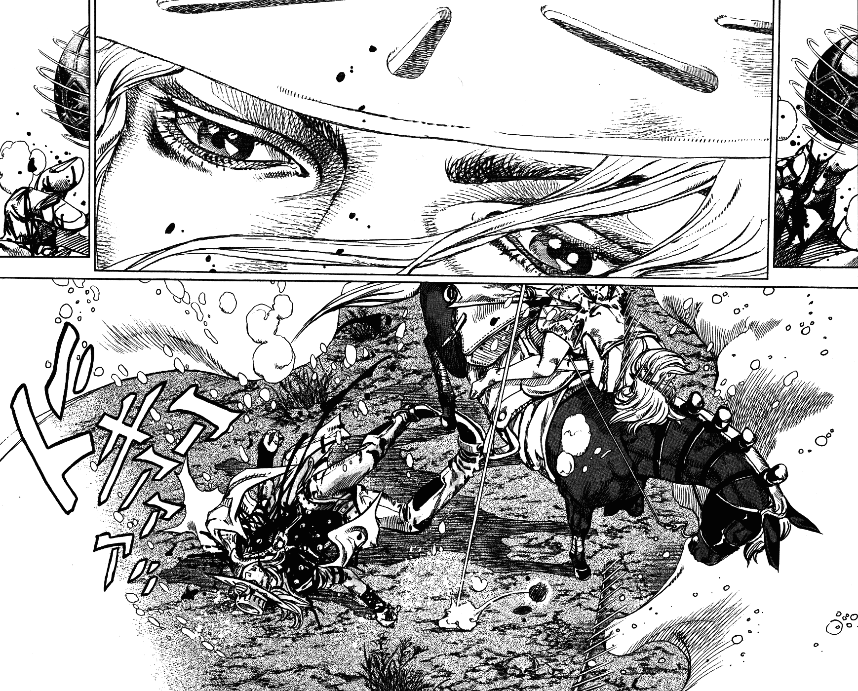 Манга Невероятные Приключения ДжоДжо Часть 7: Steel Ball Run - Глава 84 Страница 21