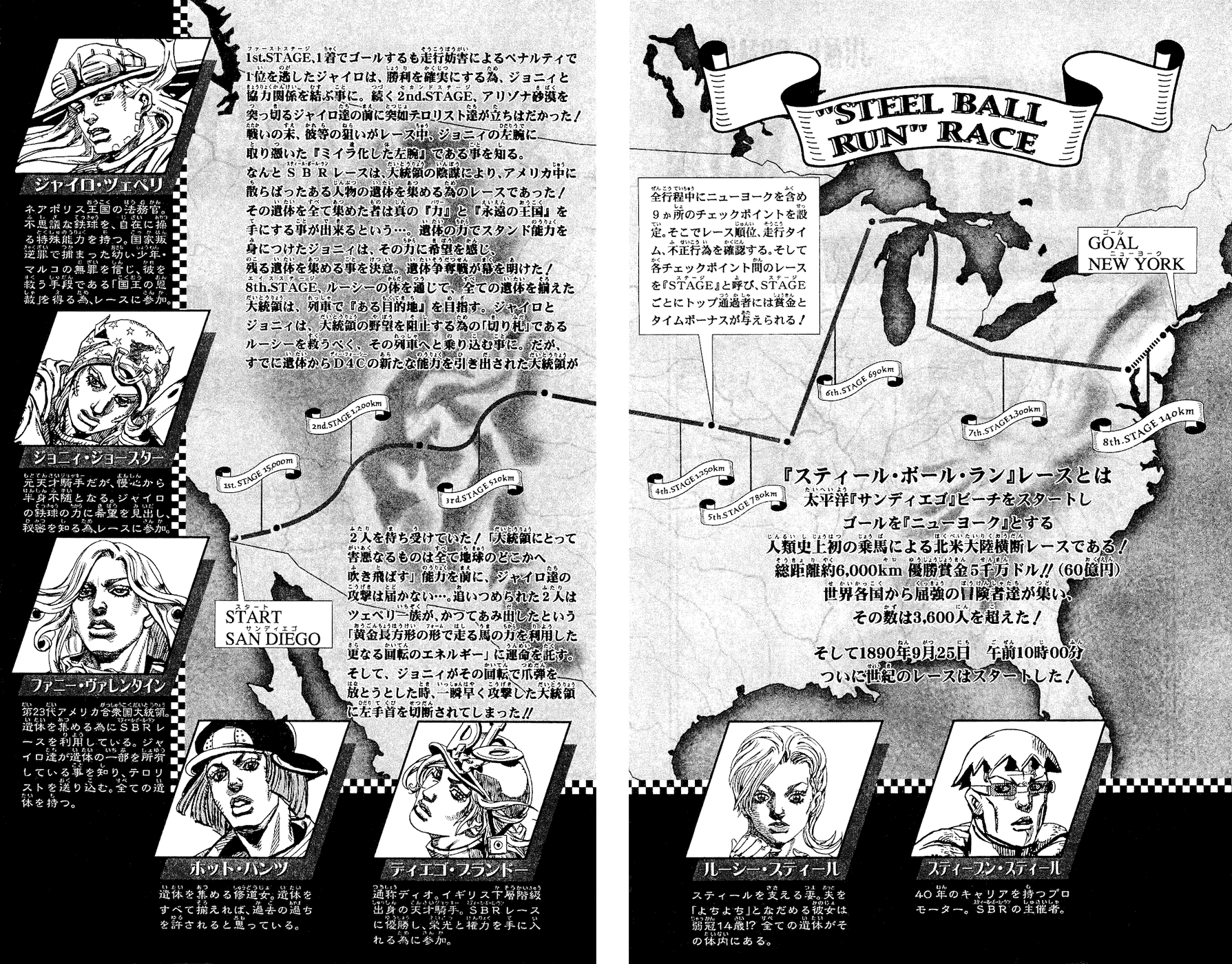 Манга Невероятные Приключения ДжоДжо Часть 7: Steel Ball Run - Глава 81 Страница 4